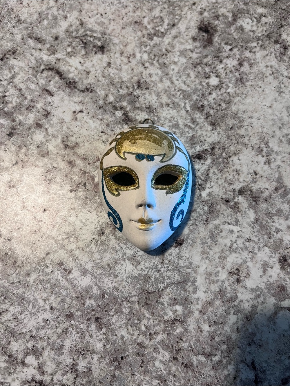 Hand Painted Ceramic Mask Decoration